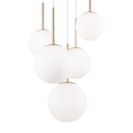 Lampa wisząca Basic form Maytoni MOD321PL-05G gold