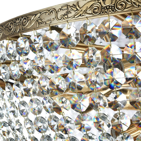 Żyrandol Maytoni DIA890-CL-18-G Palace - Złoto antyczne