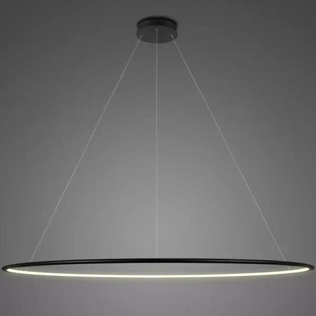 Lampa wisząca Ledowe Okręgi No.1 230cm 3k czarna Dali