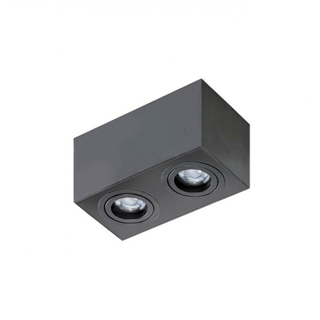 Downlight Azzardo AZ2879 Brant 2 Square IP44 black