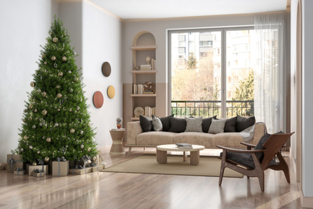 Kinkiet RING LED L Nowodvorski 10348 miedziany