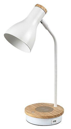 Lampa stołowa Rabalux Mosley 74001 biały matowy