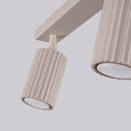 Sollux Lighting Plafon KARBON 3L taupe SL.1764