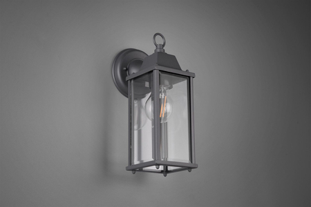 Kinkiet zewnętrzny Trio 201960142 grafitowy