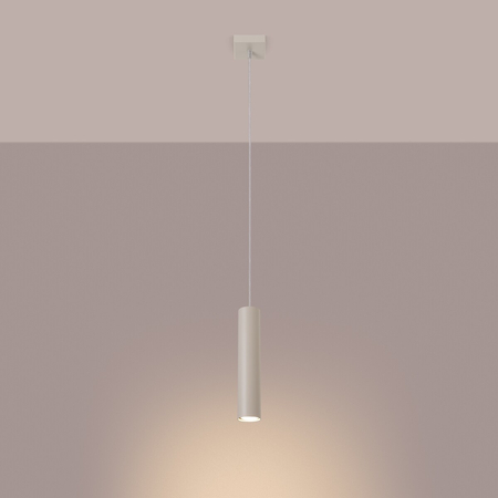 Sollux Lighting Lampa wisząca LAGOS 1 beżowa SL.1479