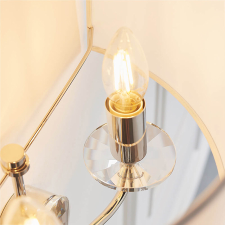 Kinkiet Endon Lighting Nixon 60180 nikiel