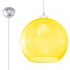 Sollux Lighting Lampa wisząca BALL żółta SL.0252