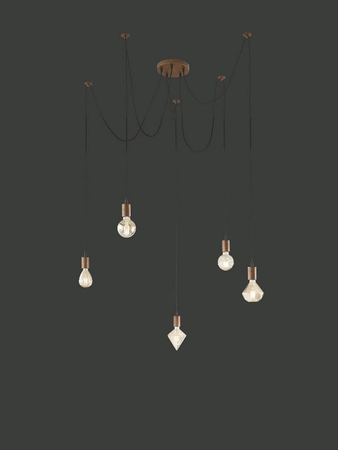 Lampa wisząca Trio 310100562 miedziany