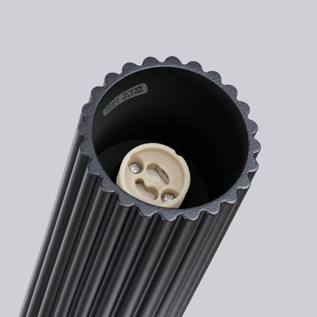 Sollux Lighting Plafon KARBON 10 czarny SL.1568