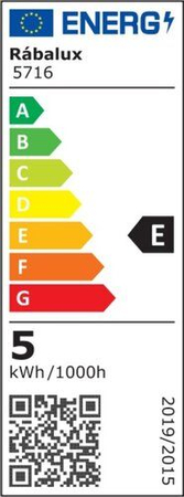 Lampa łazienkowa Rabalux Beata 5716 chrom