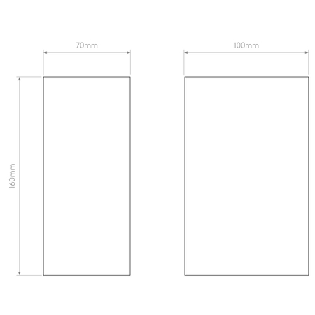 Kinkiet zewnętrzny Astro Oslo 160 LED 1298006 Biały z Teksturą