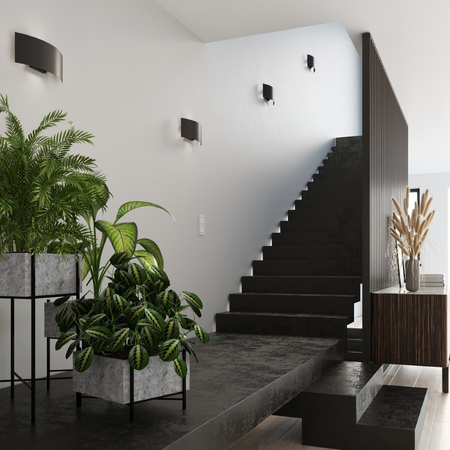 Sollux Lighting Kinkiet MAGNUS czarny SL.0937