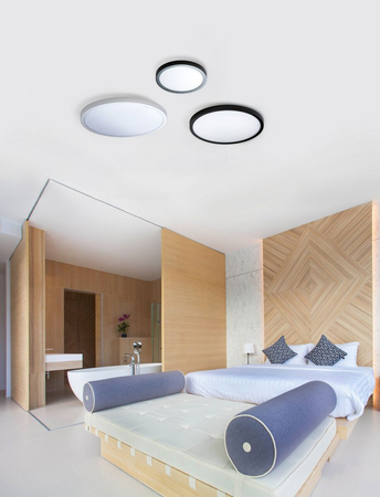 Plafon MALTA R 18 3000K WH Azzardo AZ4233 biały