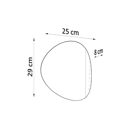 Sollux Lighting Kinkiet SENSES biały SL.0934