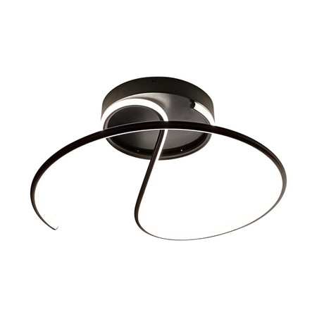 Milagro Lampa sufitowa DELTA 30W LED ML1174 CZARNY