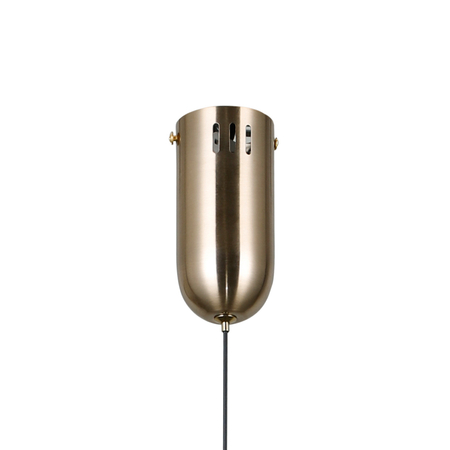 Lampa wisząca Italux Pedro PND-34405-1-HBR Złoty