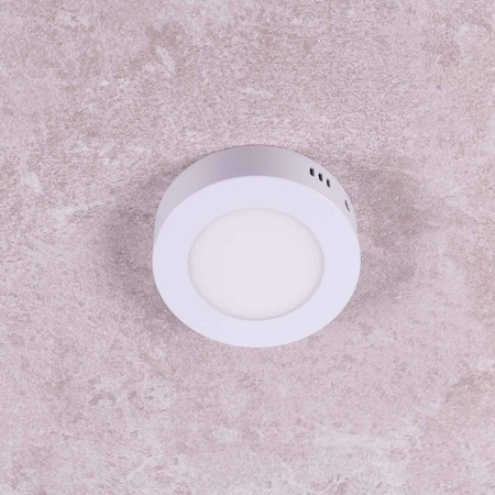 Plafon LED Greenie SOLID okrągły metalowy Ø120 5W CW