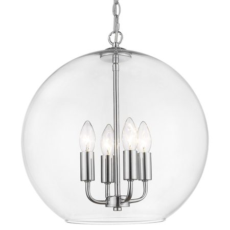 Cosmo Light Lampa wisząca PRAGUE P04974CH