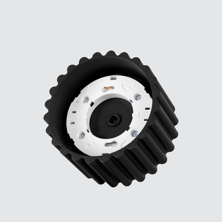 Sollux Lighting Plafon AURA 1 czarny Gx53 SL.1787