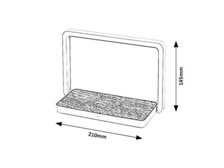 Lampa stołowa Rabalux Buldus 76005 dąb