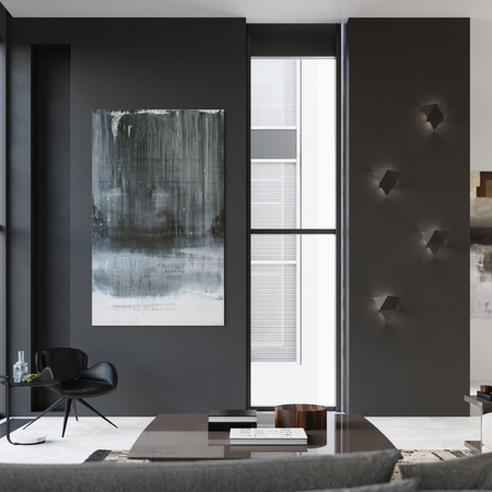 Sollux Lighting Kinkiet SOLIDO czarny SL.0421