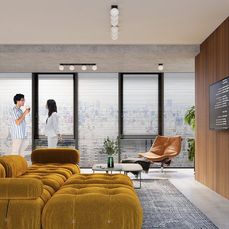 Sollux Lighting Plafon YOLI 2 czarny SL.1152