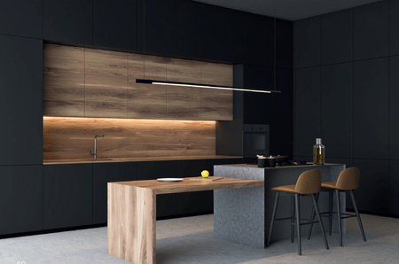 Lampa wisząca Maxlight P0358D czarny