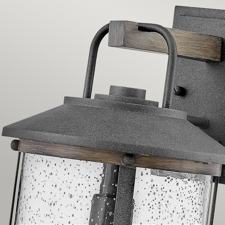 Średnia latarnia naścienna Lakehouse - 1 źródło światła Quintiesse QN-LAKEHOUSE2-M-DZ