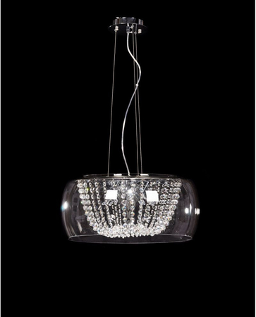 Lampa wisząca Lumina Deco LDP 7018-500 (PR) Disposa Clear D50