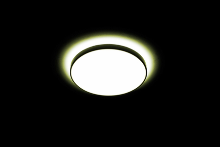 Plafon LED okrągły czarny Abigali 600*65mm 60W 3000K