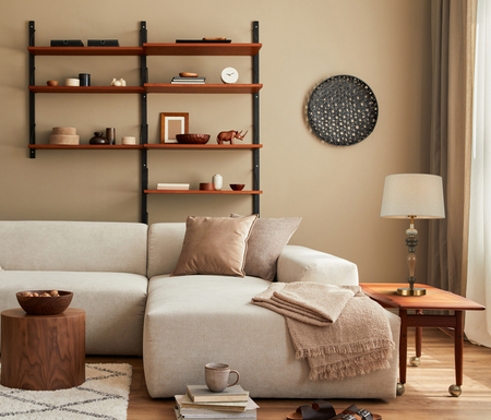 Lampa stołowa Italux Moren TB-84678-AB Brąz antyczny