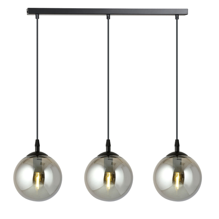 Lampa wisząca COSMO 3 BL GRAFIT Emibig 712/3 czarny