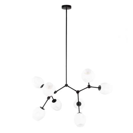 Lampa wisząca Italux PND-75075-8-BK-WG Czarny