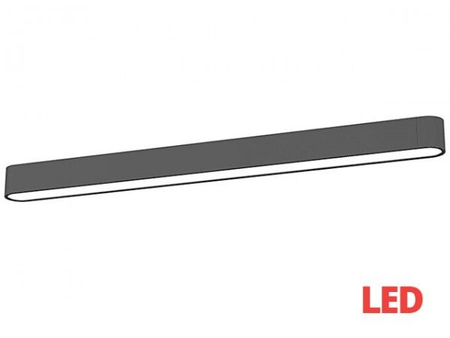 Lampa sufitowa SOFT CEILING LED 90X6 Nowodvorski 7533 grafitowy