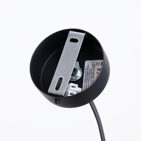 Sollux Lighting Lampa wisząca BRINA 1 czarna SL.1332