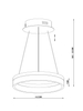 Lampa sufitowa Zuma Line Circle L-CD-04