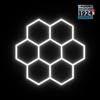Lampa LED Hexagon Blaupunkt 216W geometryczny panel sufitowy led 4000K CRI90 w kształcie plastra miodu