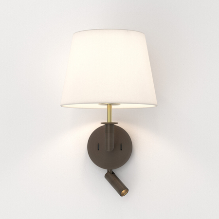 Kinkiet Astro Club Reader 1483011 Brązowy