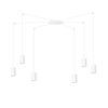 Lampa wisząca TRAKER 6 WH/WHITE Emibig 525/6 biały