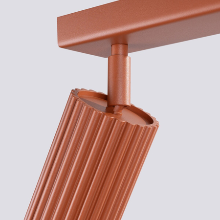 Sollux Lighting Plafon KARBON 3L ochra czerwona SL.1638