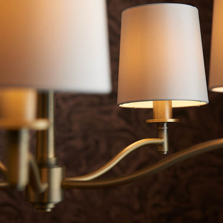 Endon Lighting Lampa wisząca 70245 mosiądz