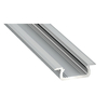 Eko-Light PROFIL ALUMINIOWY SREBRNY TYP D 1m + KLOSZ MLECZNY EKPR6474