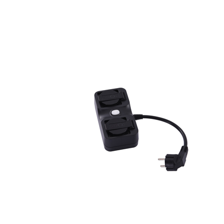 Azzardo DOUBLE AZ3223 BLACK