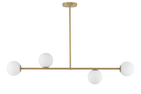 Sigma 33333 GAMA 4 złoty beż lampa wisząca