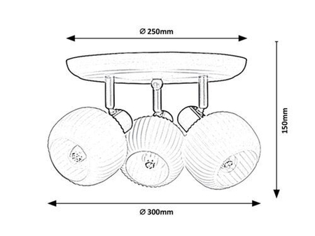 Oczko Rabalux Soraya 3968 zielony