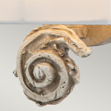 Kinkiet Elstead Lighting Swirl biały FB-SWIRL-1S-W