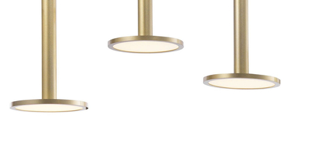 Lampa wisząca Luces Exclusivas ESQUEL LE41993 złoty