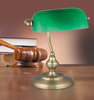 Lampa stołowa Rabalux Bank 4038 brąz