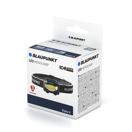 Latarka czołowa LED Blaupunkt 200lm IPX4 3xAAA BT-HL9023C