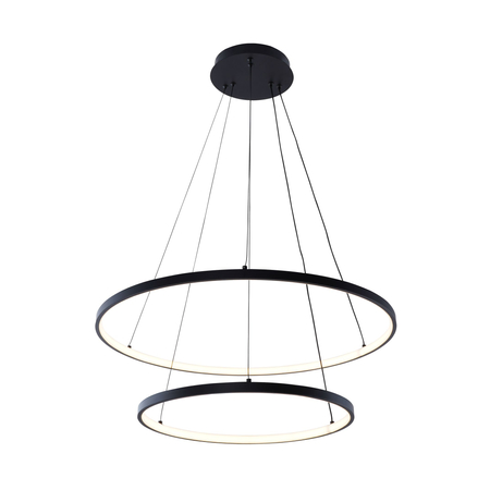 Lampa wisząca BRENO Zuma Line 18140BK-2 czarny